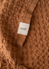 Corfu Cotton Throw | Terracotta - - - Saardé - Saardé.