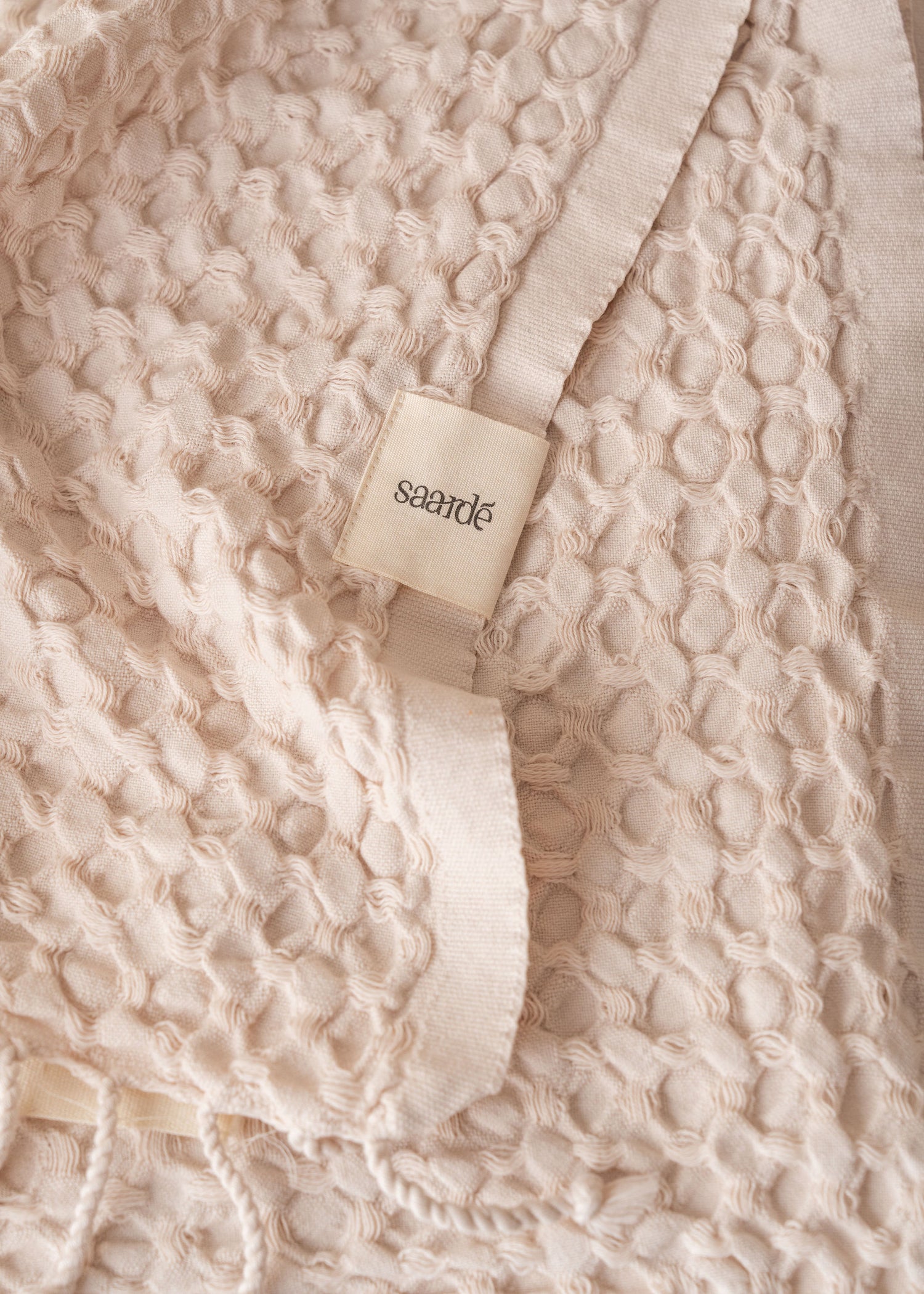 Corfu Cotton Throw | Clay - - - Saardé - Saardé.