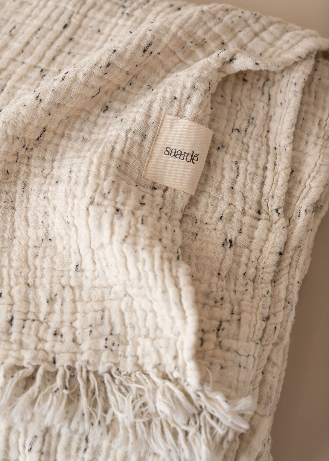 Enes Cotton Throw | Speckle - - - Saardé - Saardé.
