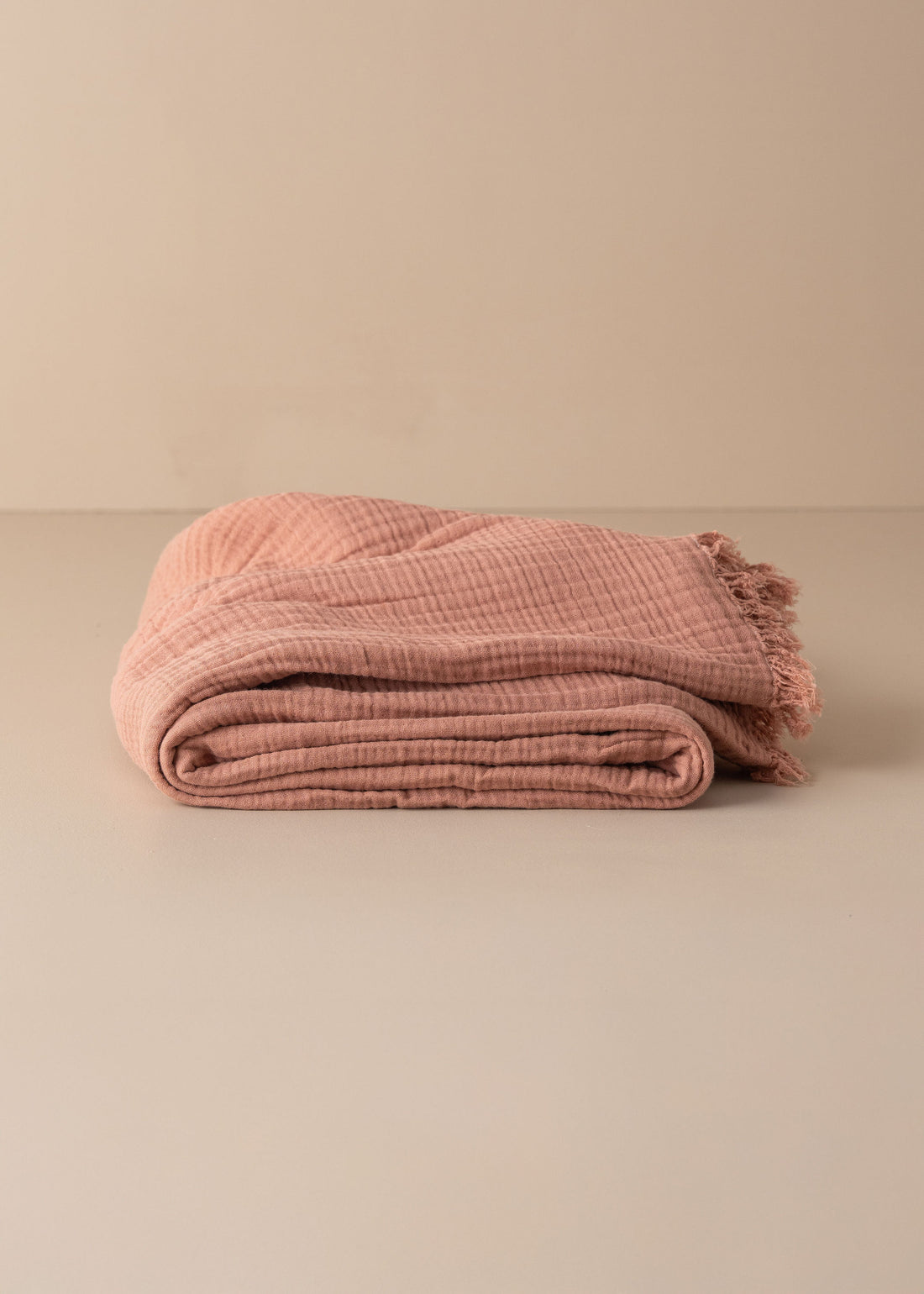 Enes Cotton Throw | Blush - - - Saardé - Saardé.