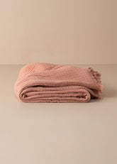 Enes Cotton Throw | Blush - - - Saardé - Saardé.