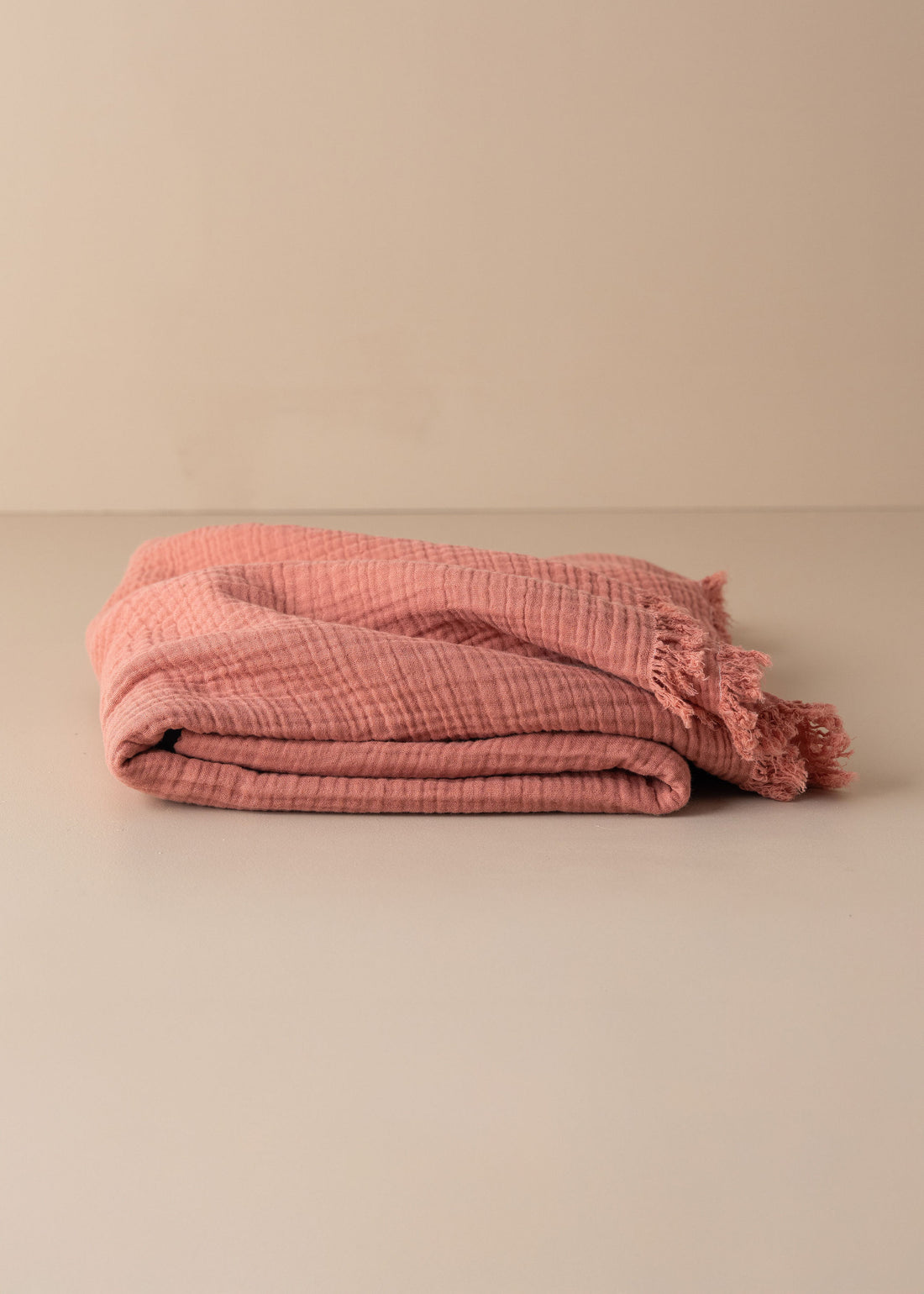 Enes Cotton Throw | Guava - - - Saardé - Saardé.