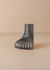 Kairos Ripple Vase | Smoke - - - Saardé - Saardé.
