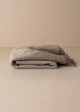 Zêzere Wool Throw | Truffle - - - Saardé - Saardé.
