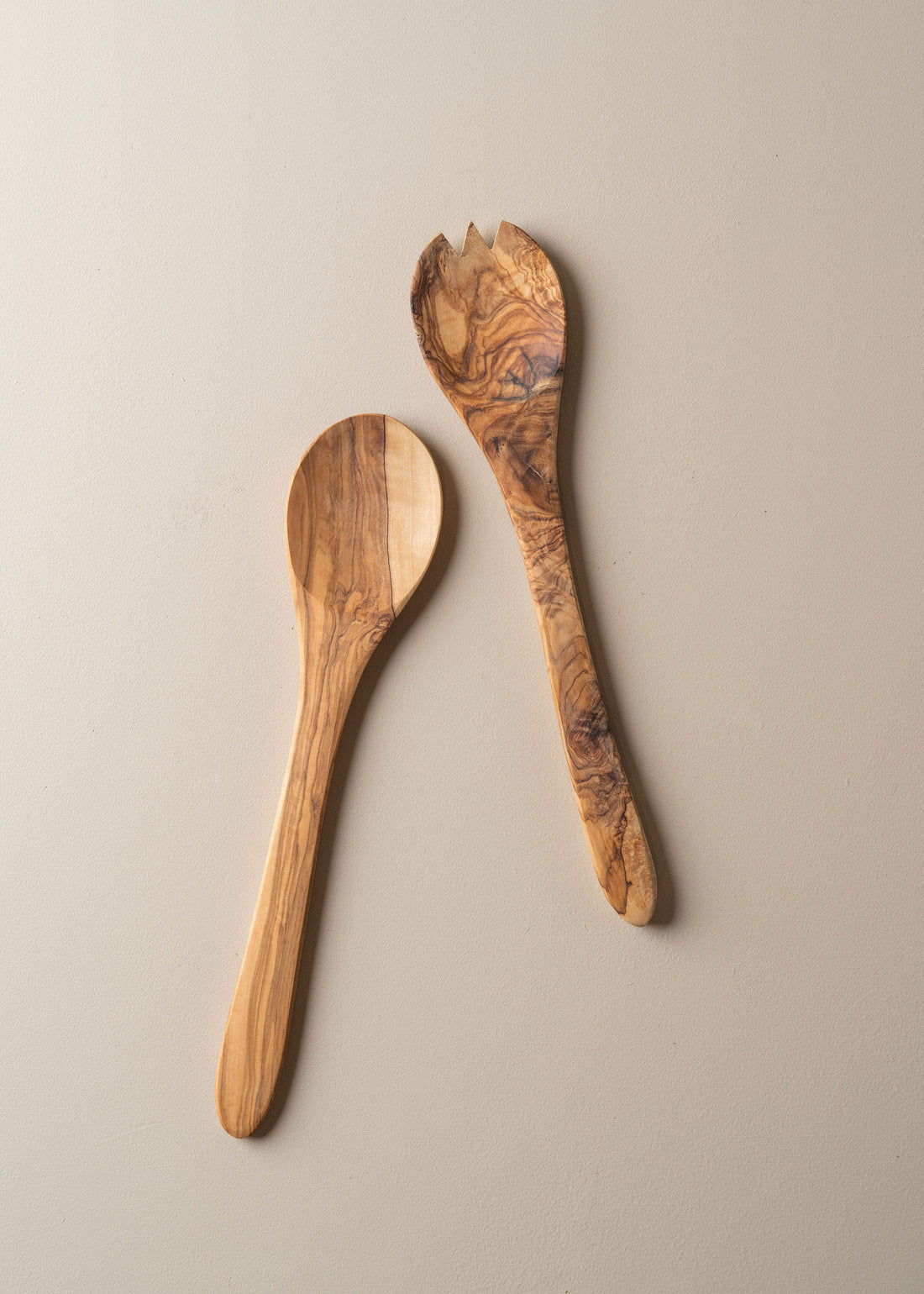 Olive Wood | Salad Servers - - - Saardé - Saardé.