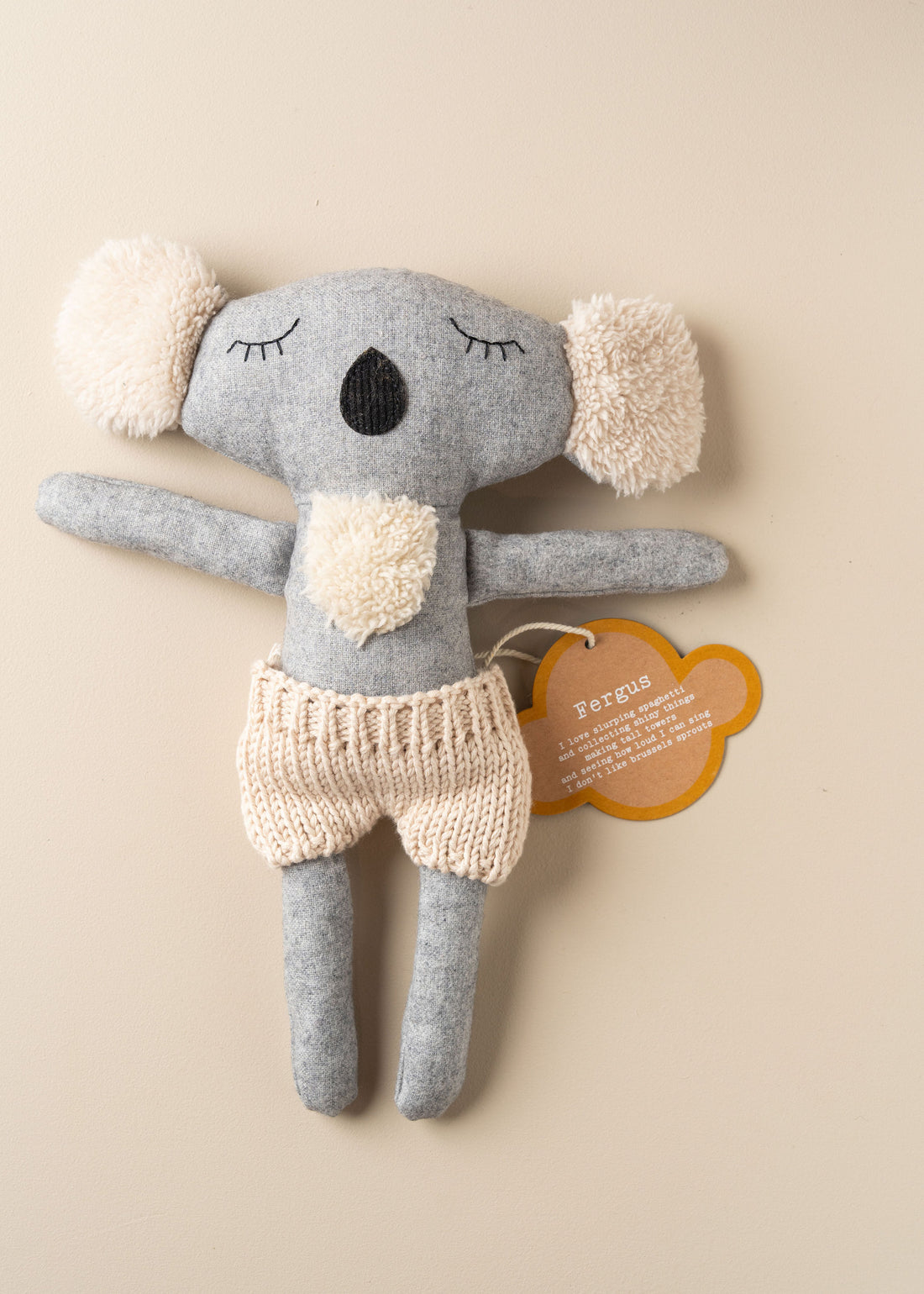 Fergus Koala - - - and the little dog laughed - Saardé.