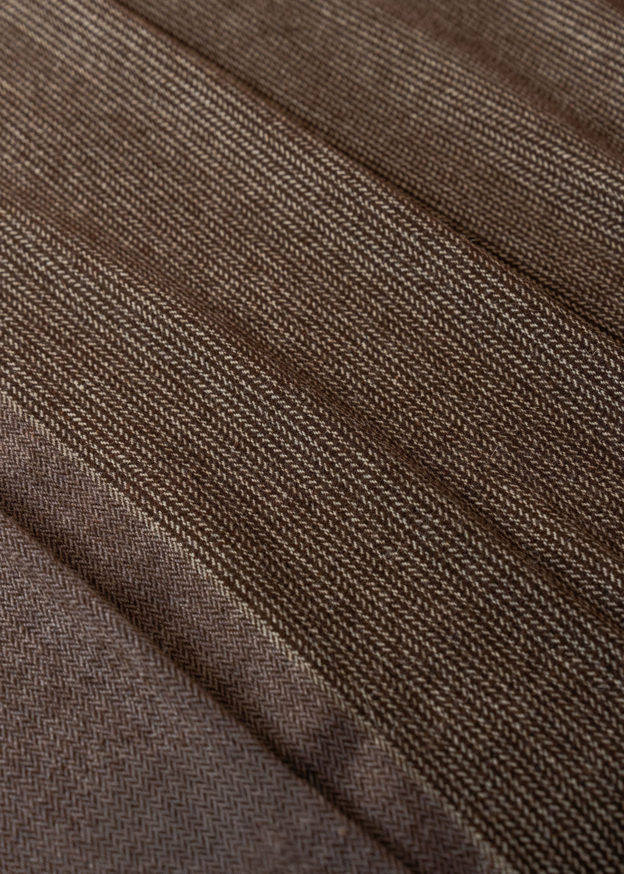 Zêzere Wool Bed Cover | Brown - - - Saardé - Saardé.