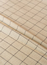 Grid Wool Throw & Bed Cover - - - Saardé - Saardé.