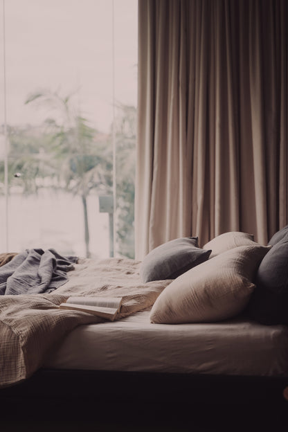 Enes Pillowcases | Clay | Set of 2 - - - Saardé - Saardé.