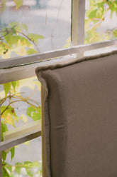 Sanctuary Linen Bed Head with Slipcover | Oatmeal - - - Saardé - Saardé.