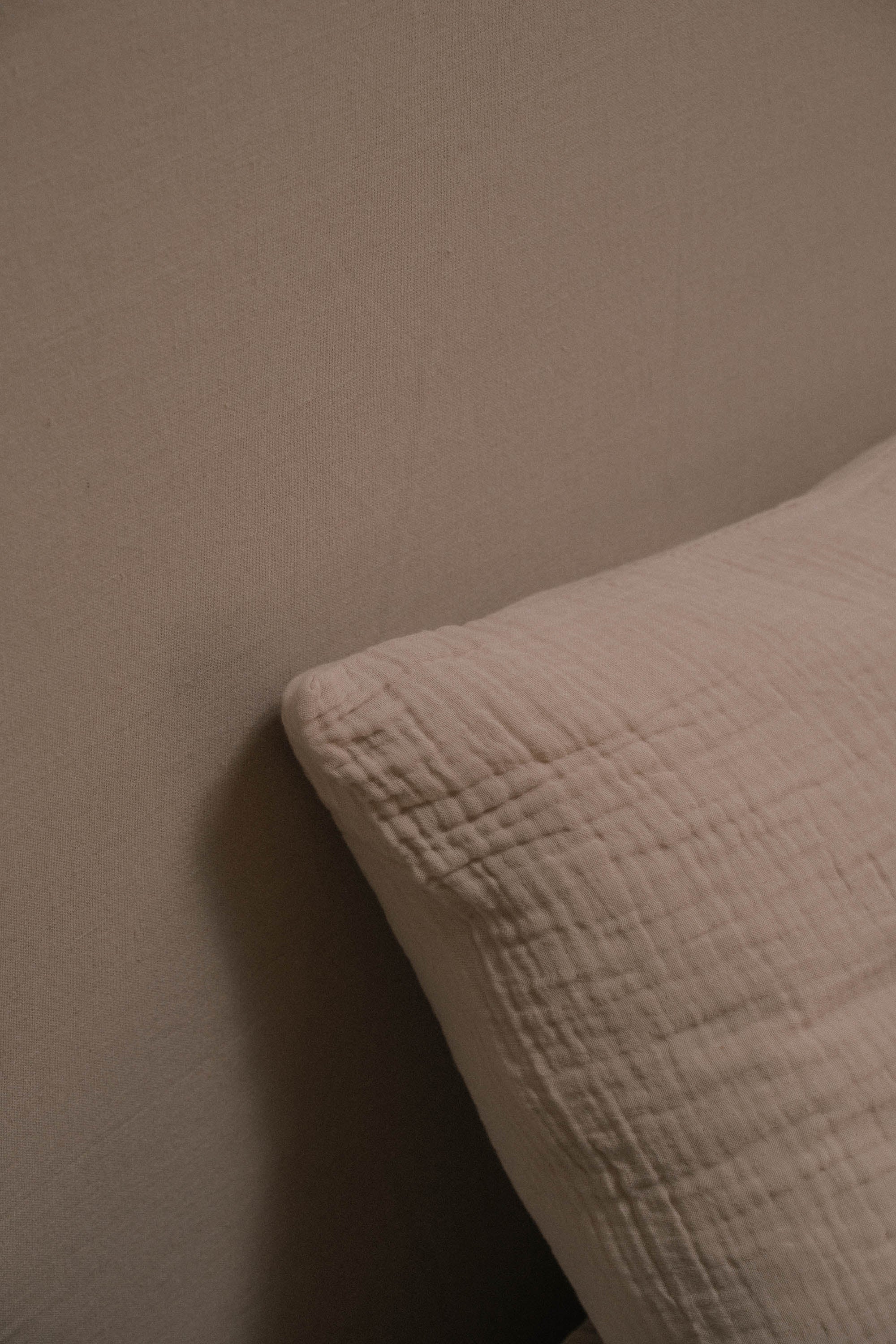 Sanctuary Linen Bed Head with Slipcover | Oatmeal - - - Saardé - Saardé.