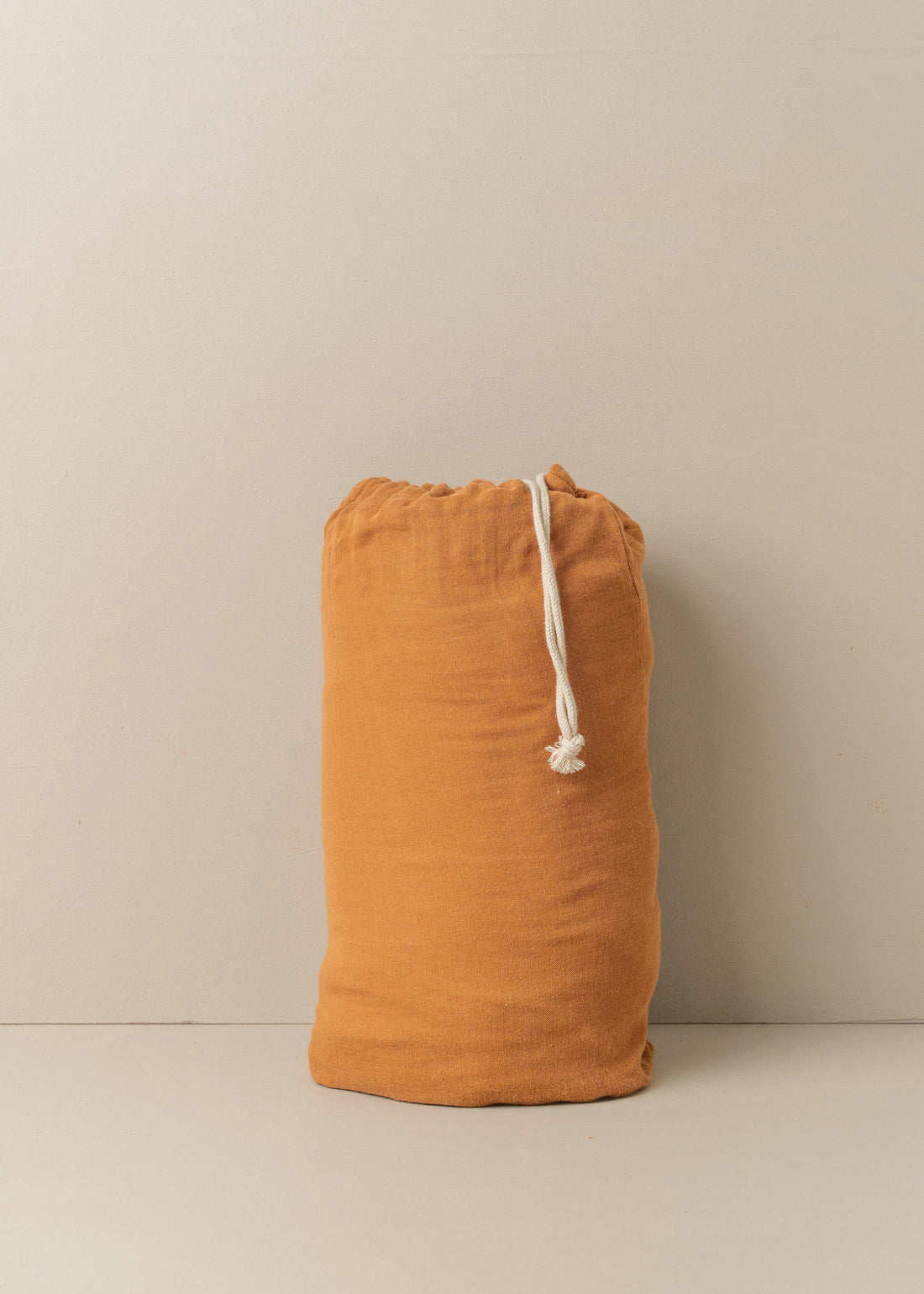 Enes Fitted Sheet | Terracotta