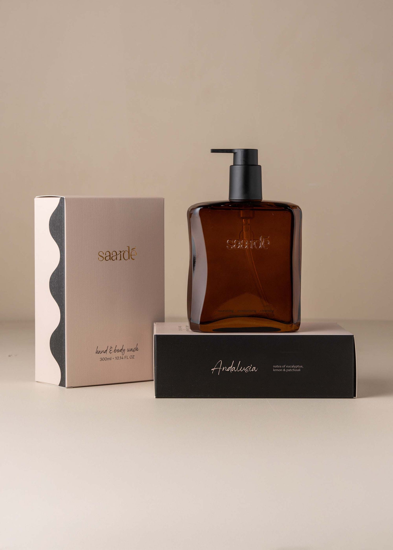 Hand and Body Wash | Andalusia | Amber 300ml - - - Saardé - Saardé.