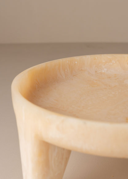 Flow Resin Structured Fruit Bowl | Shell - - - Saardé - Saardé.