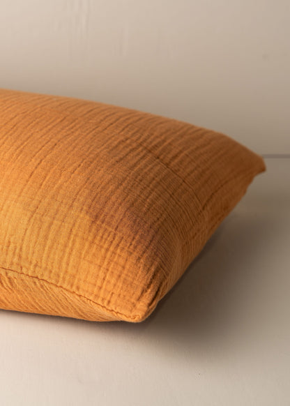 Enes Pillowcases | Terracotta | Set of 2 -  -  - Saardé - Saardé.