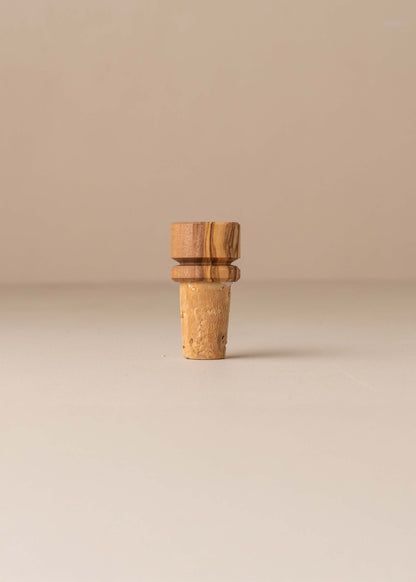 Olive Wood | Bottle Stopper - - - Saardé - Saardé.