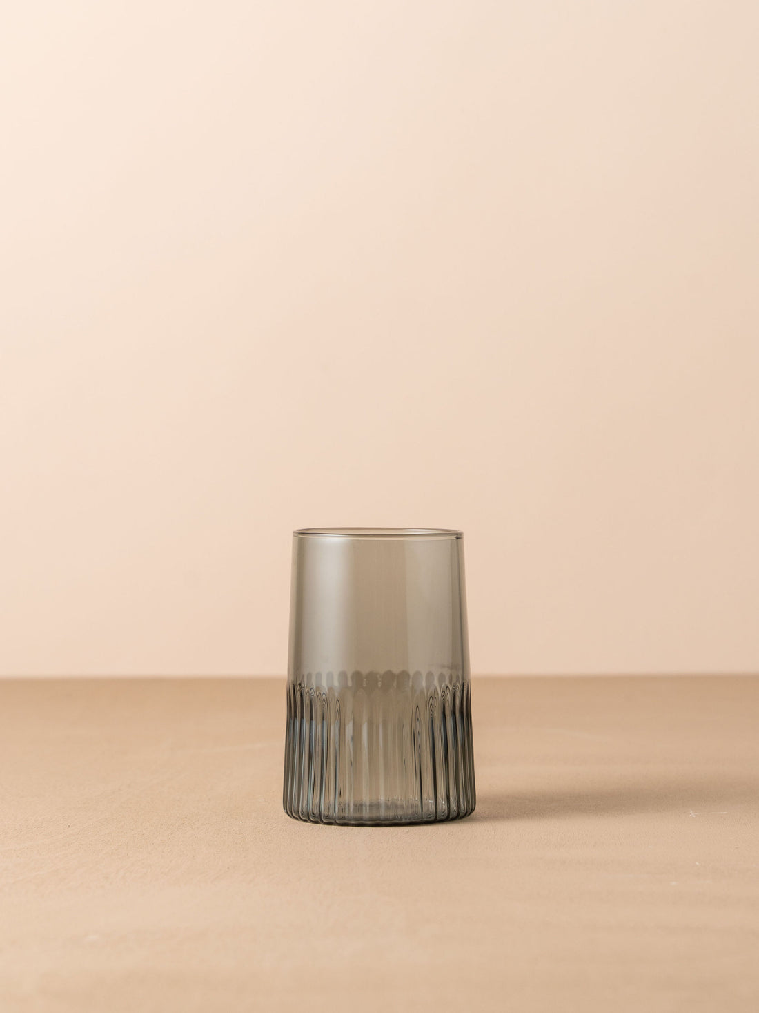 Kairos Large Water Glass | Smoke | Set of 2 - - - Saardé - Saardé.