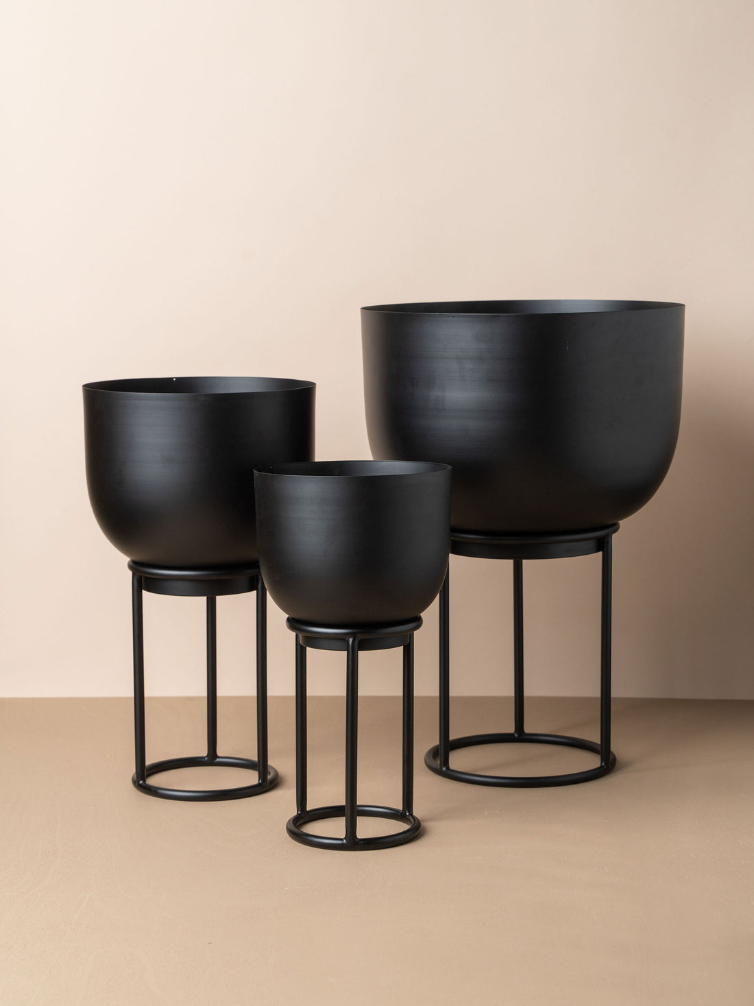 Yaamur Pot Stands Collection - Black -  -  - Saardé - Saardé.