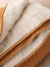 Enes Quilted Bed Cover | Terracotta -  -  - Saardé - Saardé.