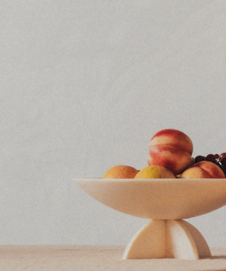Flow Resin Fruit Bowl | Marshmallow -  -  - Saardé - Saardé.