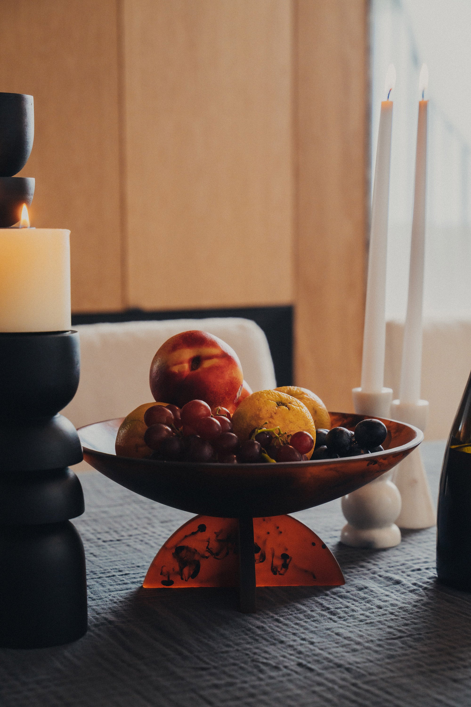 Flow Resin Fruit Bowl | Earth -  -  - Saardé - Saardé.