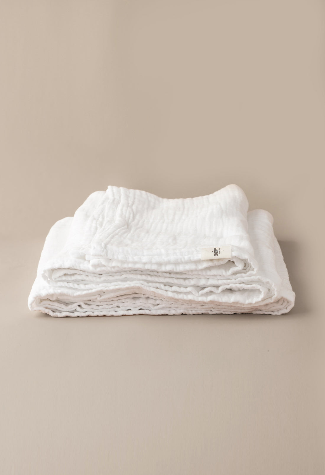 Enes Flat Sheet | White | One Size - - - Saardé - Saardé.
