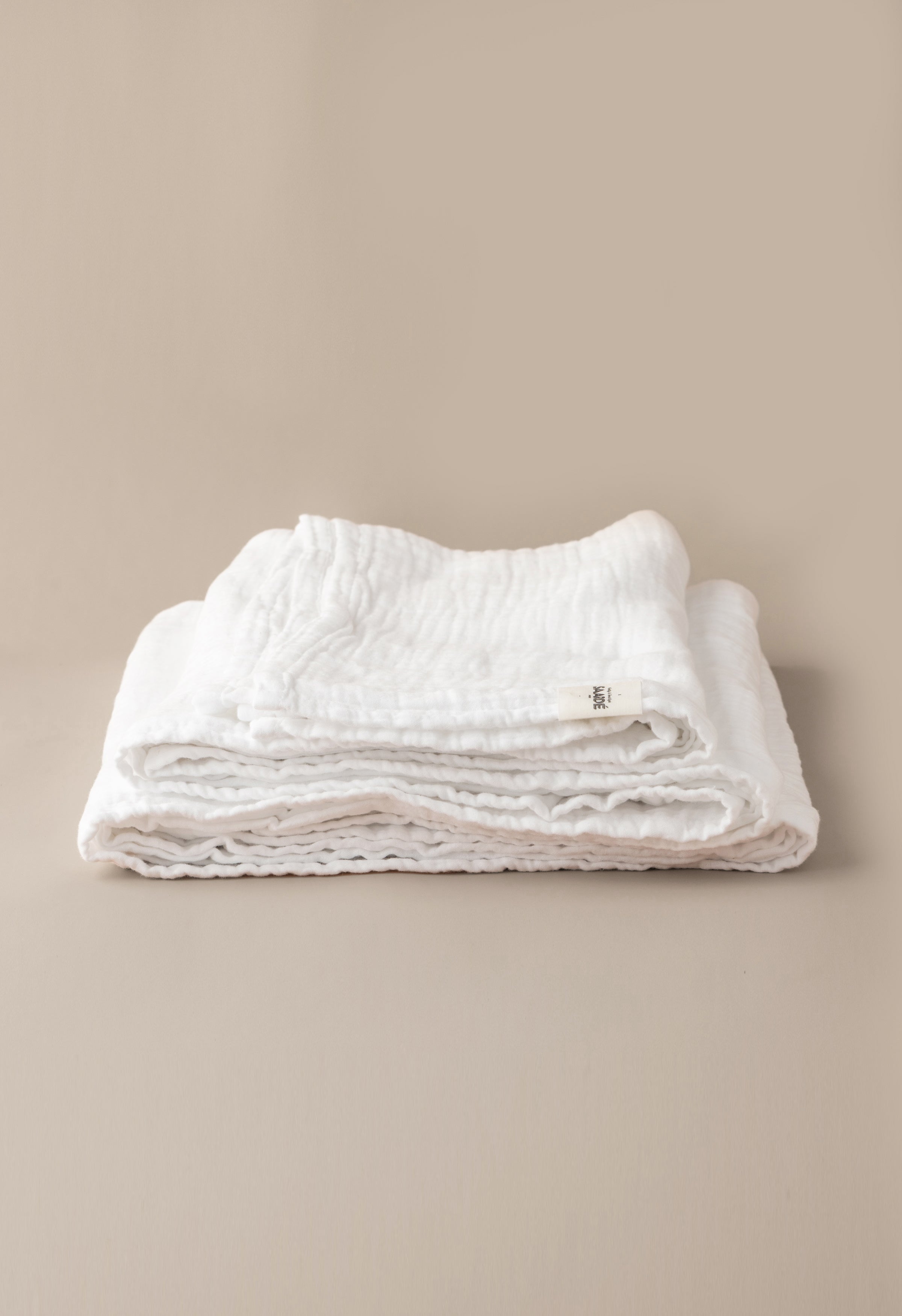 Enes Flat Sheet | White | One Size - - - Saardé - Saardé.