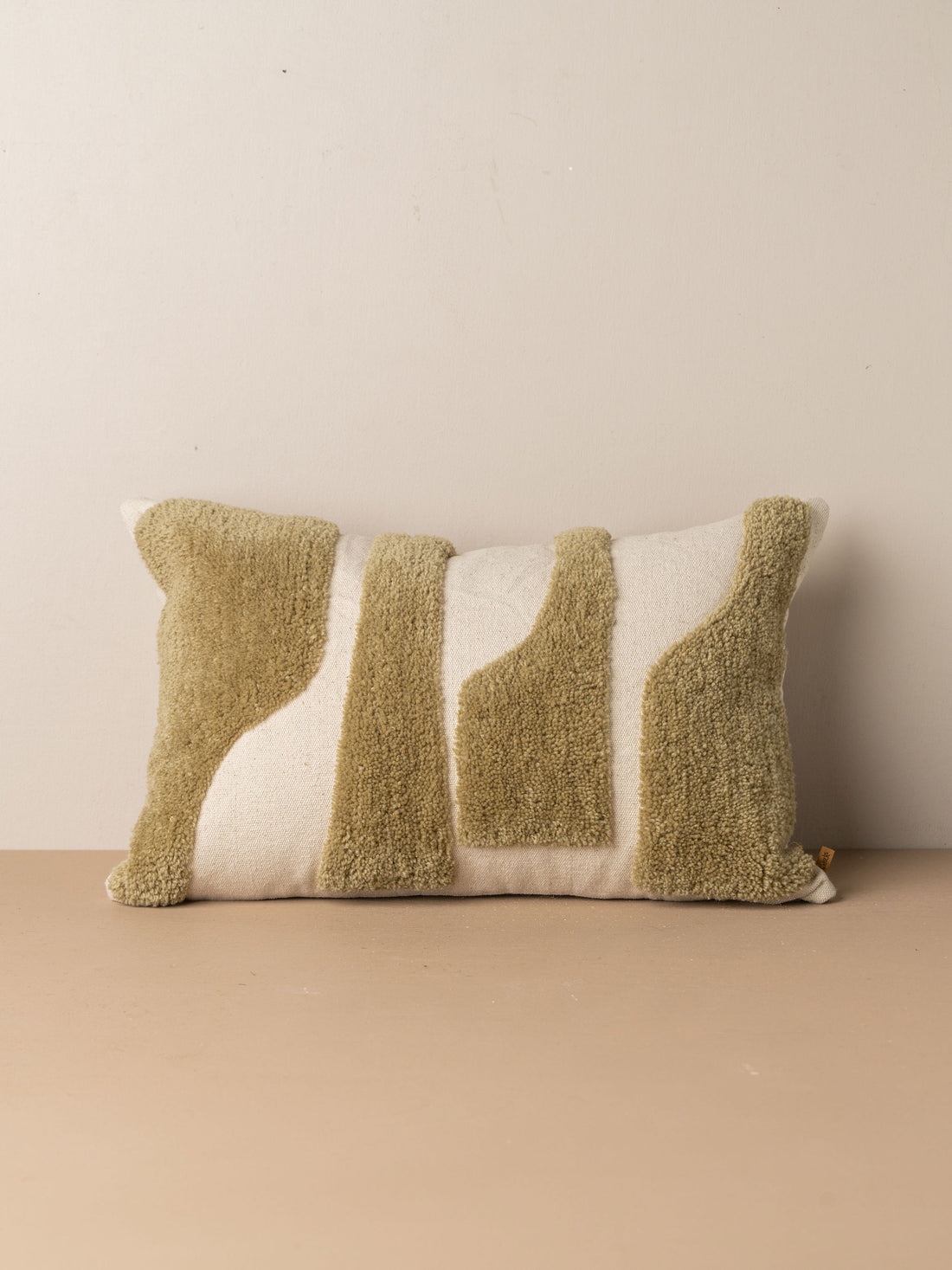 Abstract Lumbar Cushion | Olive - Default Title - Default Title - Saardé - Saardé.