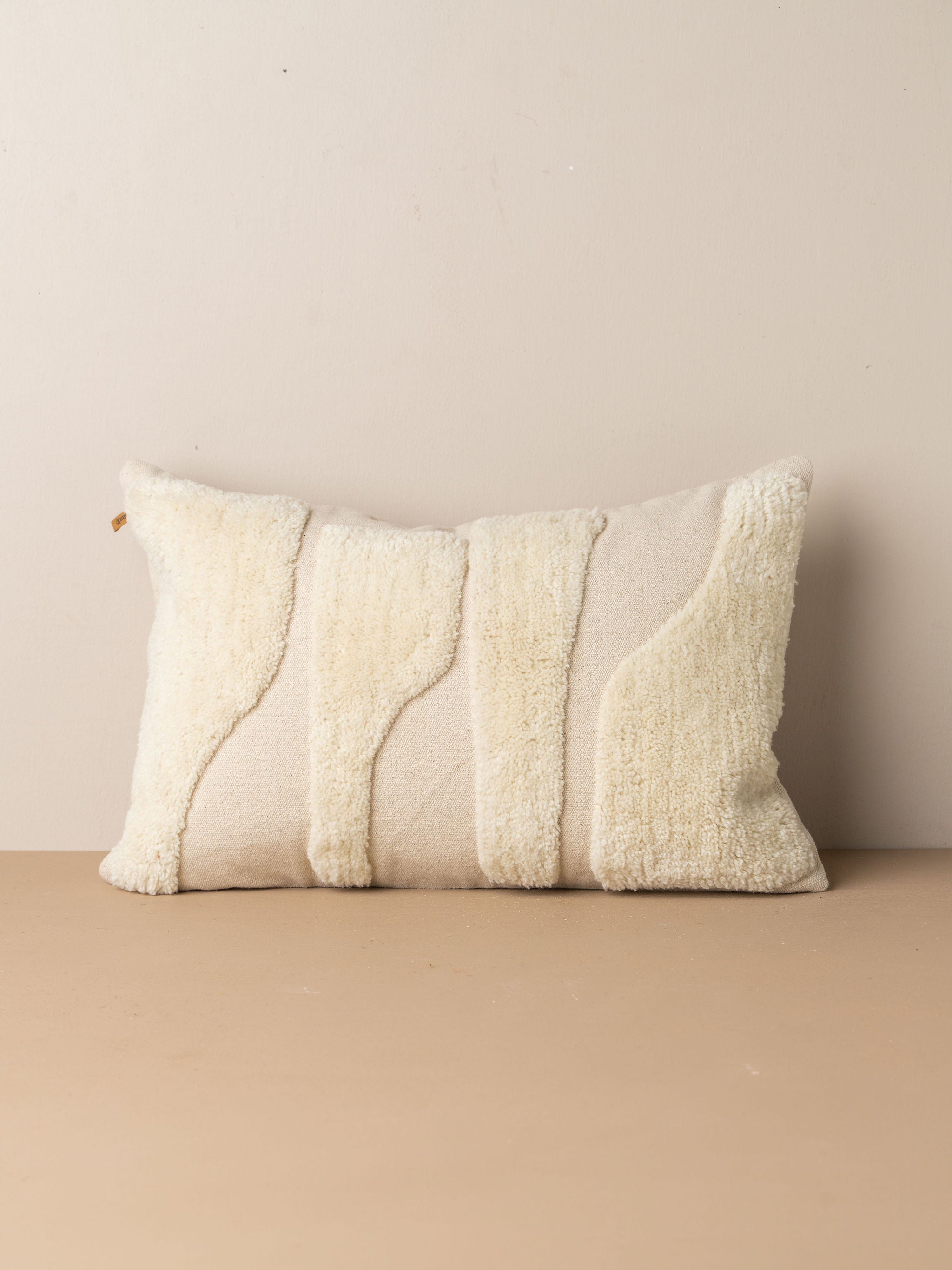 Abstract Lumbar Cushion - Ivory - Default Title - Default Title - Saardé Wholesale AU - Saardé.