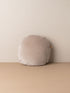 Linen/Velvet Round Cushion | Stone - Round (Include Feather Insert) - Round (Include Feather Insert) - Saardé - Saardé.