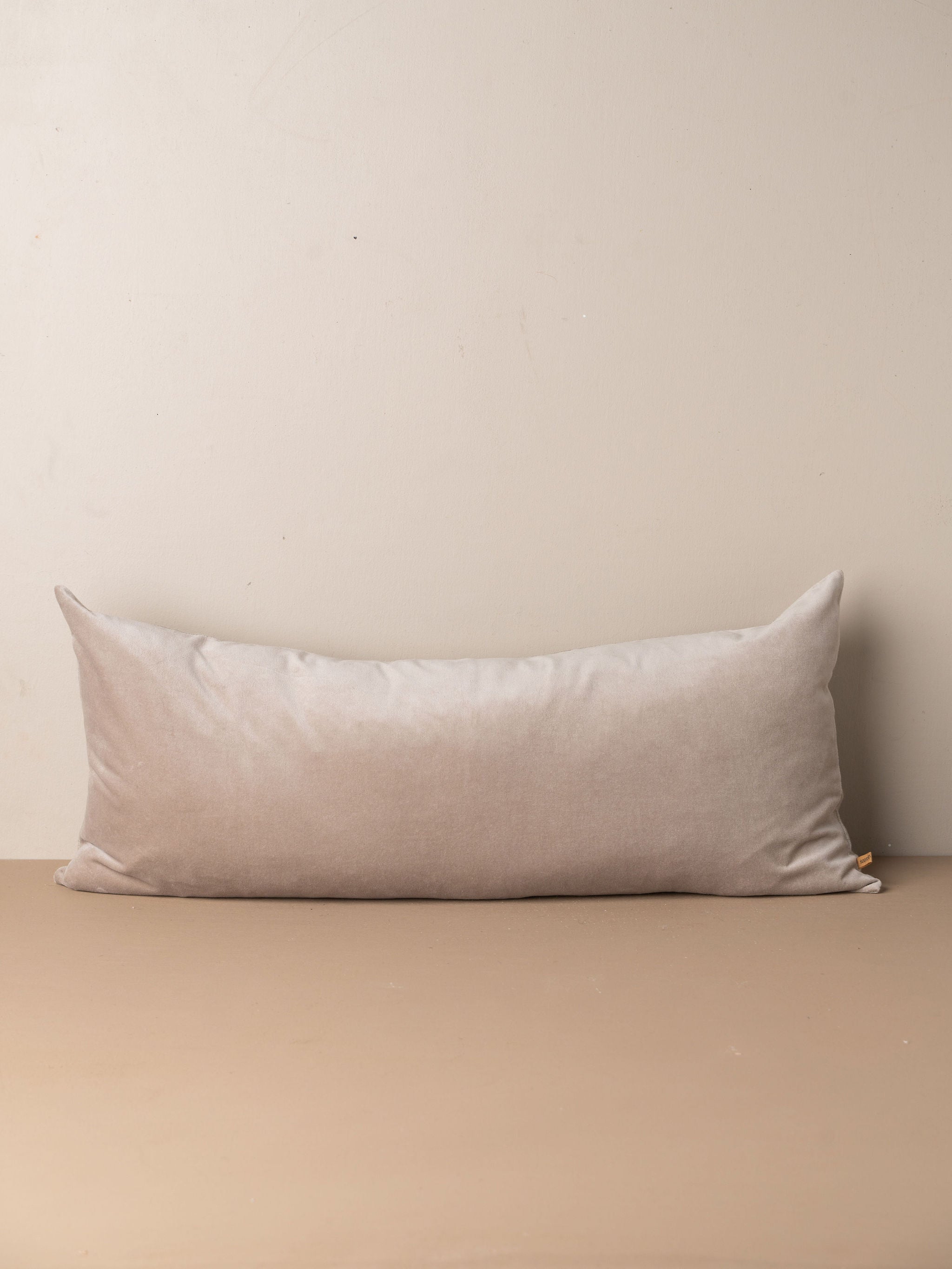 Silver 2025 bolster cushion