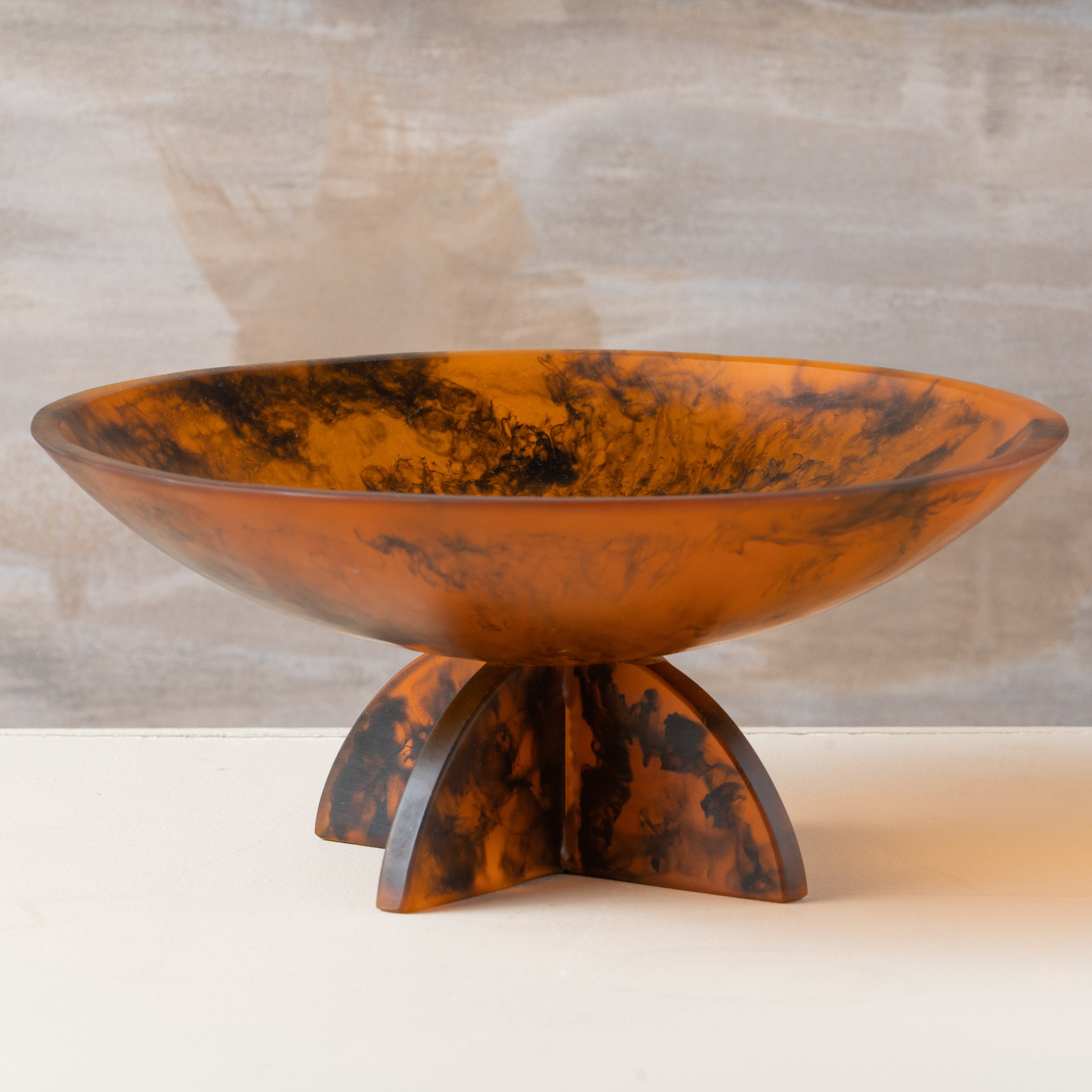 Flow Resin Fruit Bowl | Earth -  -  - Saardé - Saardé.