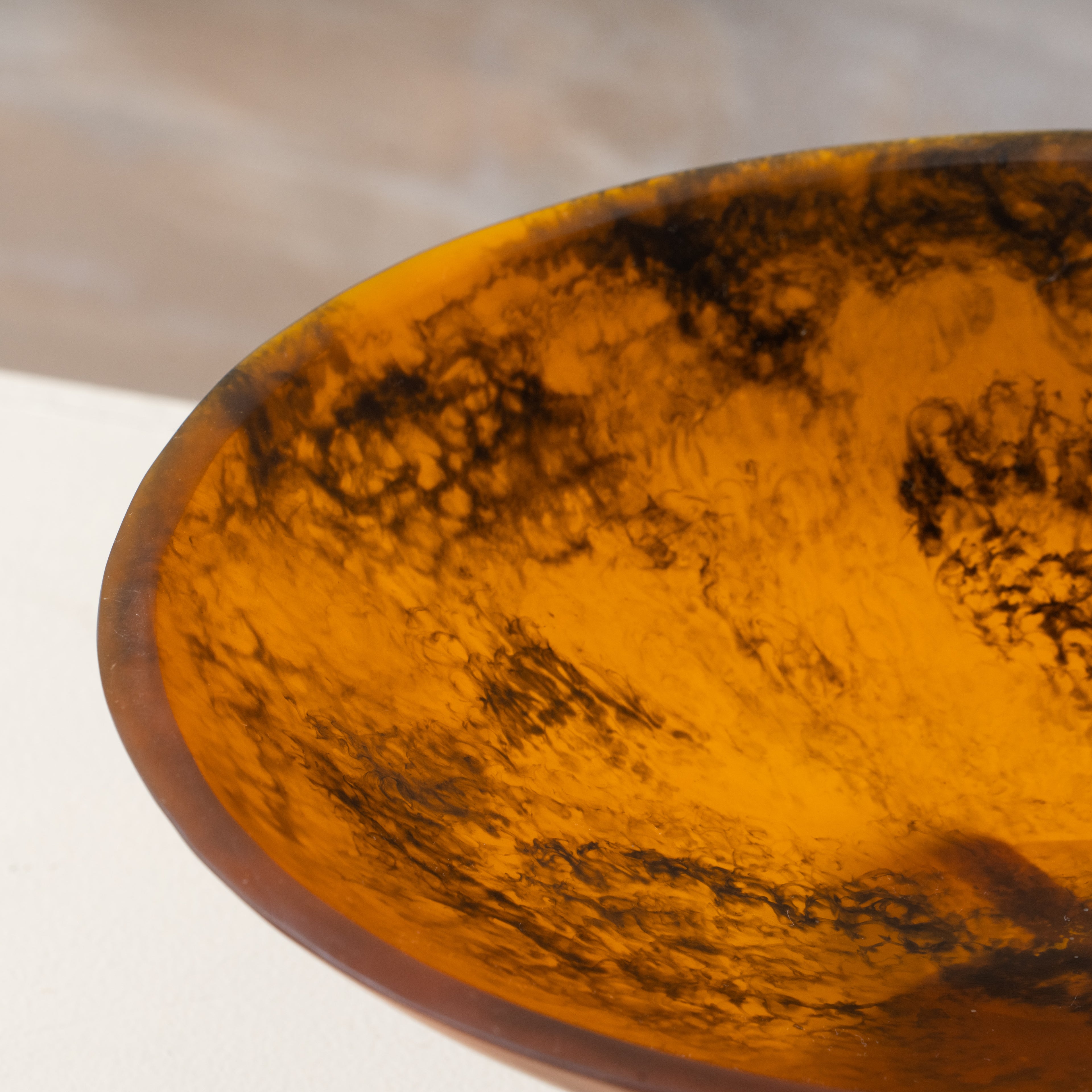 Flow Resin Fruit Bowl | Earth -  -  - Saardé - Saardé.