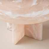 Flow Resin Cake Stand | Peach Blush -  -  - Saardé - Saardé.