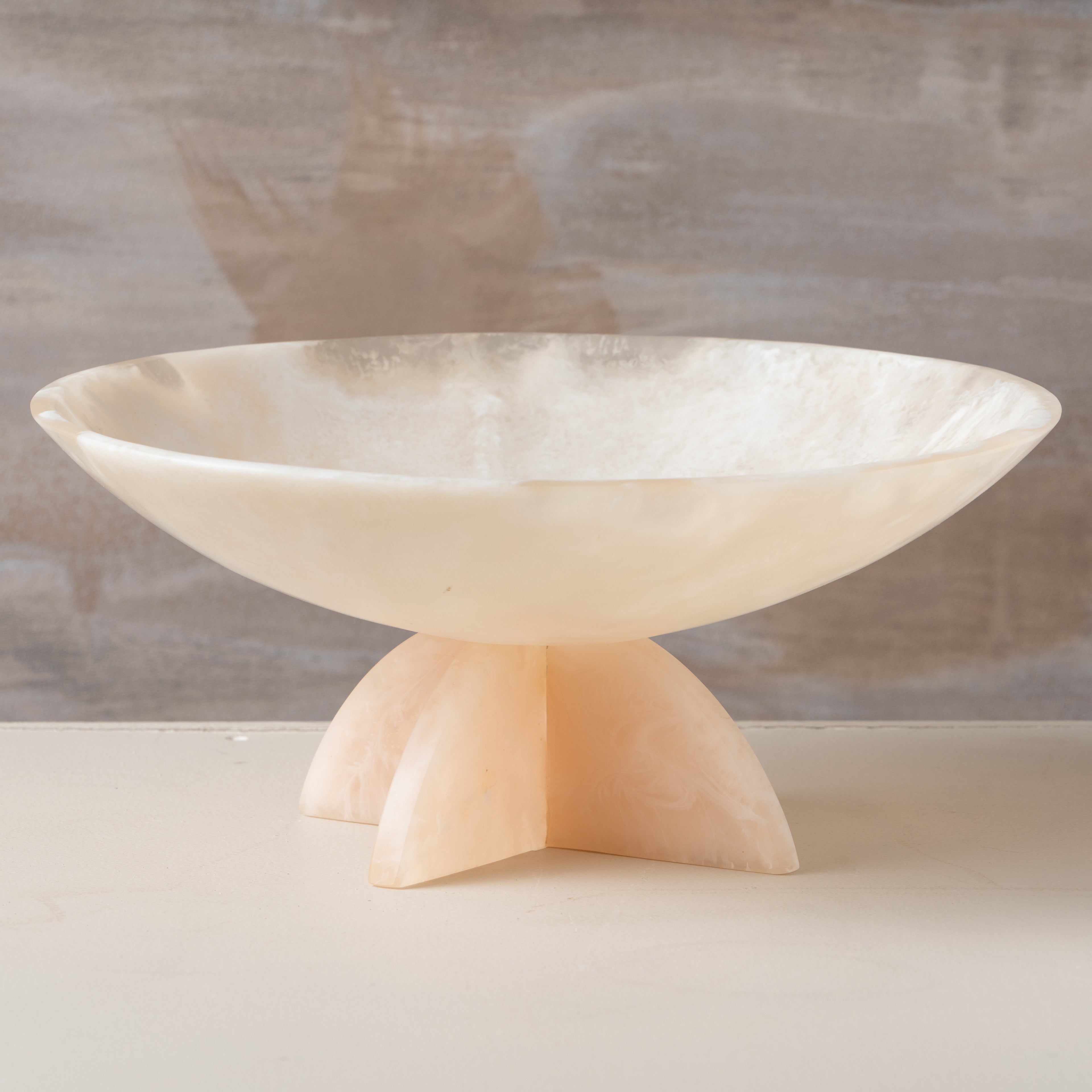 Flow Resin Fruit Bowl | Peach Blush -  -  - Saardé - Saardé.