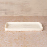 Flow Resin Bathroom Caddy/Tray | Marshmallow -  -  - Saardé - Saardé.