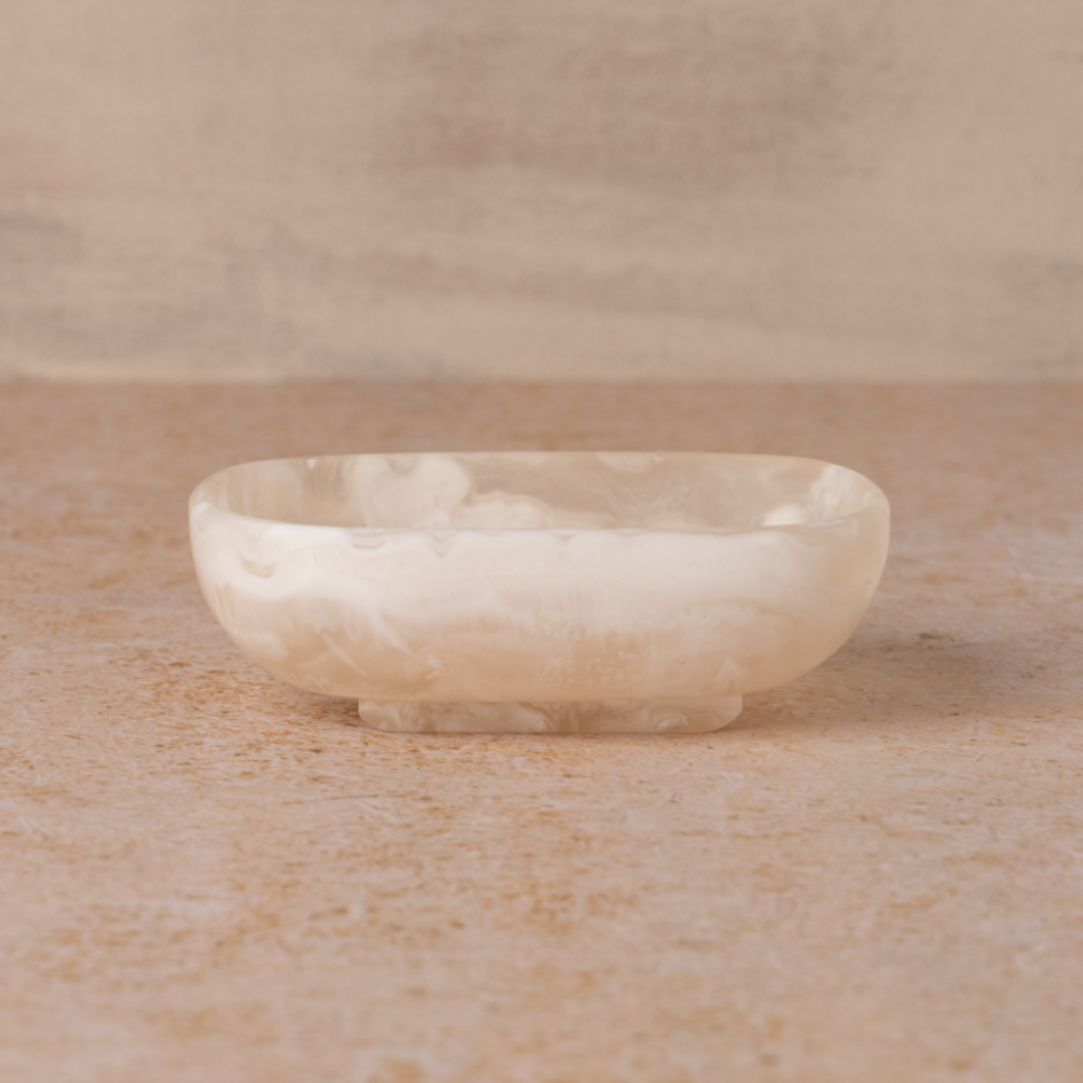 Flow Resin Soap Dish | Peach Blush -  -  - Saardé - Saardé.