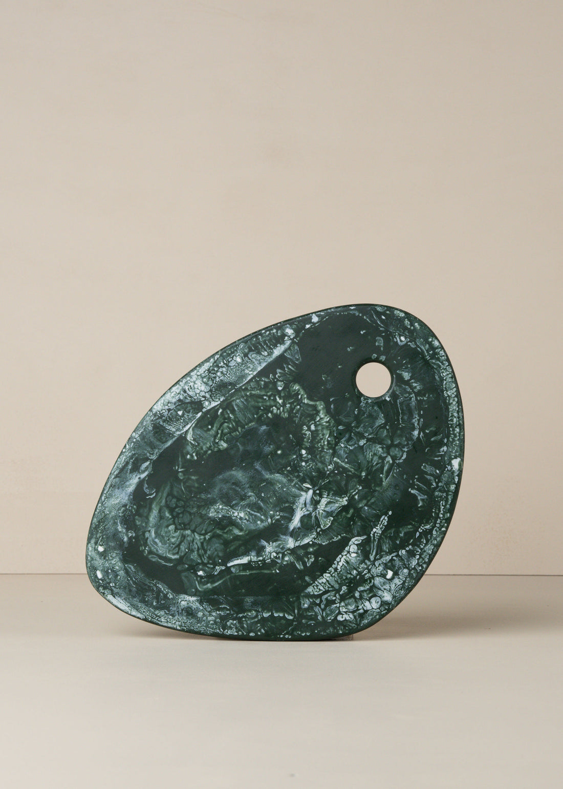 Flow Resin Cheese Platter | Dark Jade - - - Saardé - Saardé.