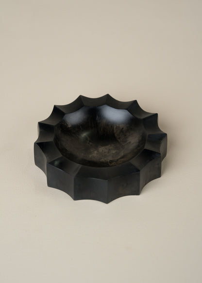 Flow Resin Sun Dish | Smoke - - - Saardé - Saardé.