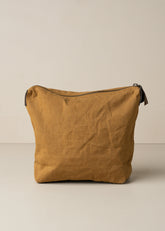 Journey Makeup Canvas Bag | Caramel - - - Saardé - Saardé.