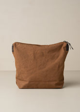 Journey Makeup Canvas Bag | Cinnamon - - - Saardé - Saardé.