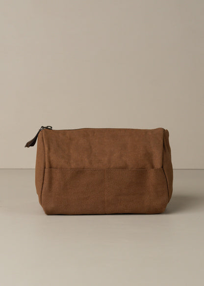 Journey Toiletry Canvas Bag | Cinnamon - - - Saardé - Saardé.
