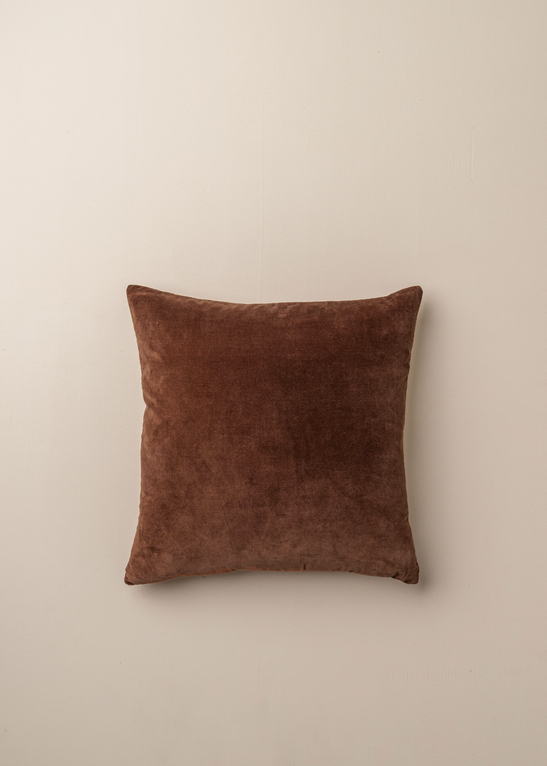 Linen/Velvet Cushion Range | Chocolate - Square - Square - Saardé - Saardé.