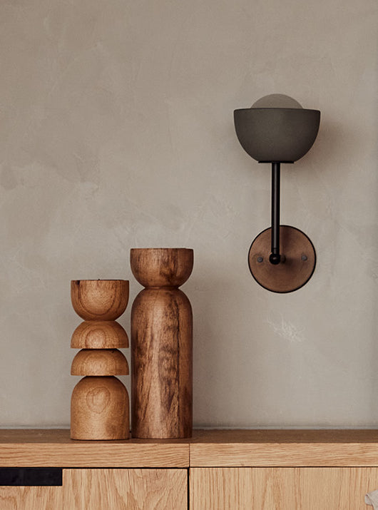 Alev Candle Holder | Natural -  -  - Saardé - Saardé.