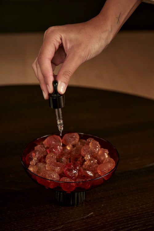 Home Fragrance Set | Vegetal Amber | Amber Bowl - - - Saardé - Saardé.