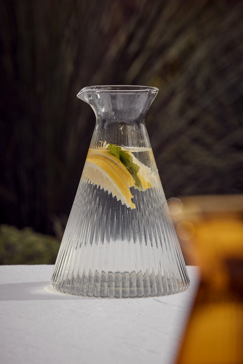 Kairos Angular Carafe | Clear - - - Saardé - Saardé.