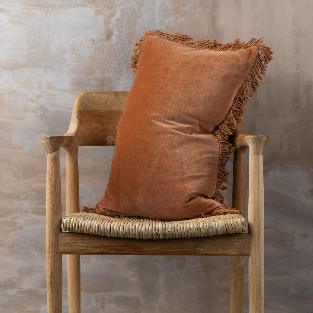 Velvet Cushion Range | Terracotta -  -  - Saardé - Saardé.