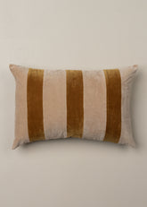 Velvet Cushion | Striped - Lumbar - Lumbar - Saardé - Saardé.