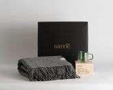 For home: coffee cup + wool throw - Merino + Coffee Cup - Merino + Coffee Cup - Saardé - Saardé.