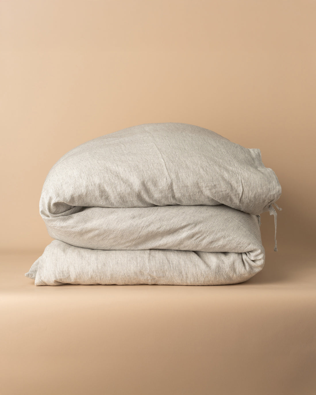 Linen Duvet Cover | Pin Stripe
